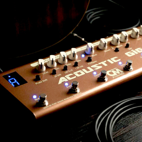 Carl Martin Acoustic GiG Multi-Effects Guitar Pedal with Preamp, EQ, Compressor, and DI Output