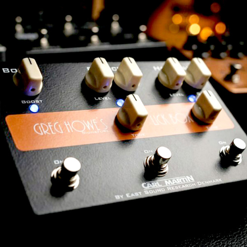 Carl Martin Greg Howe Lick Box Overdrive and Boost Guitar Pedal