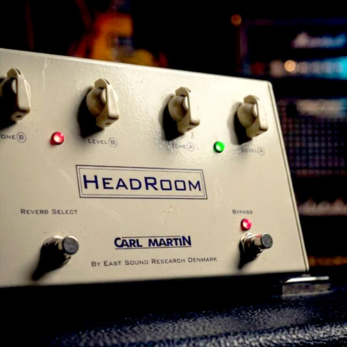 Carl Martin Headroom Analog Spring Reverb Guitar Pedal
