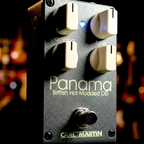 Carl Martin Panama High-Gain Distortion Guitar Pedal with True Bypass and British Tone Stack