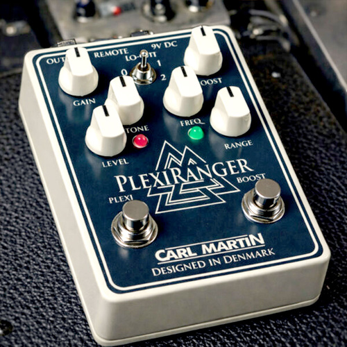 Carl Martin PlexiRanger Effect Pedal with Treble Booster and Plexi-Style Gain