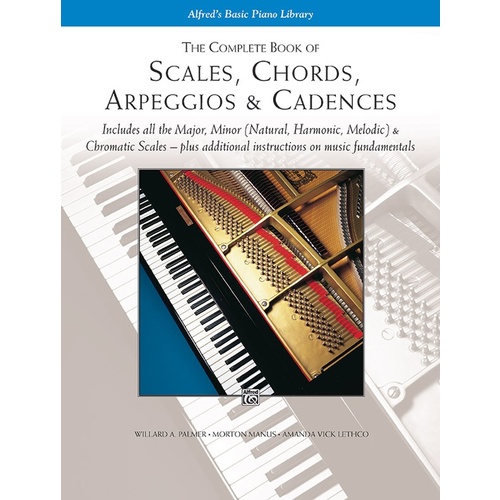 Alfred's Basic Piano Library (ABPL) Complete Scales Chords Arpeggios & Cadences
