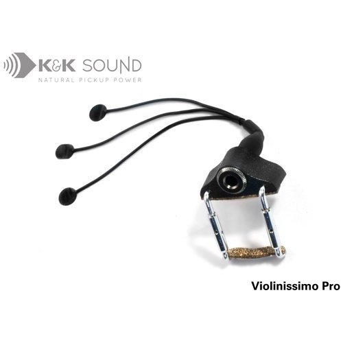 K&K Violin Triple Pickup - Violinissimo Pro with Carpenter Jack