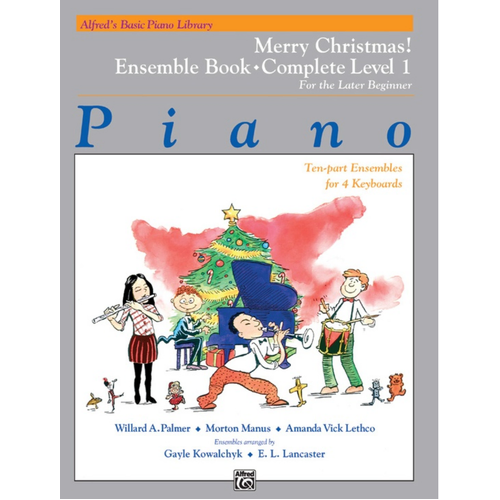 ABPL Merry Christmas! Ensemble Complete Book 1 - Piano Sheet Music for Four Part Ensembles