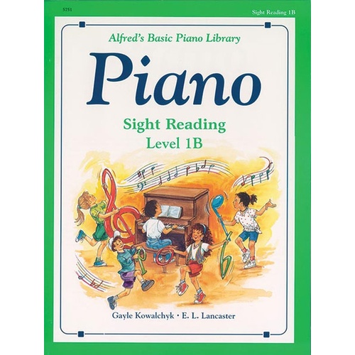 Alfred's Basic Piano Library (ABPL) Sight Reading Book 1B