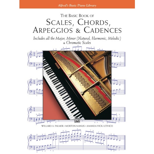 Alfred's Basic Piano Library (ABPL) Basic Book Scales Chords Arpeggios & Cadences
