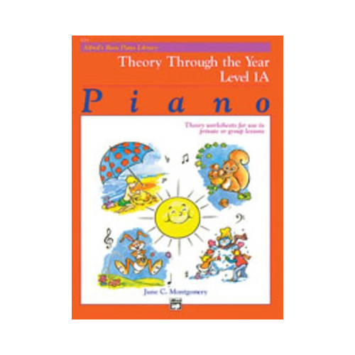 ABPL Theory Through the Year Book 1A - Piano Sheet Music and Method Book