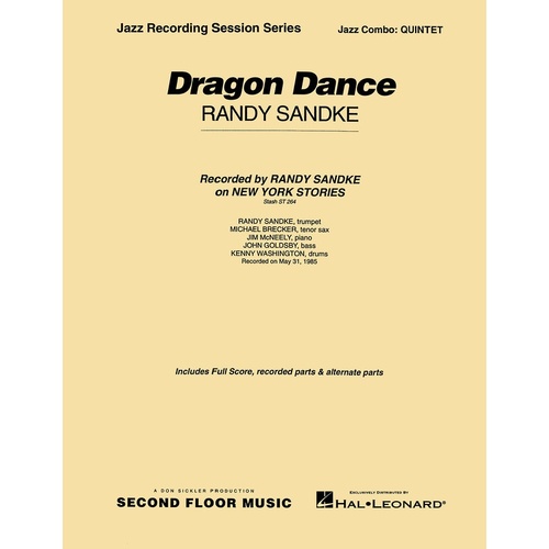 Dragon Dance Quintet 2 Horns Rhythm Sfmjc4-5 (Music Score/Parts)