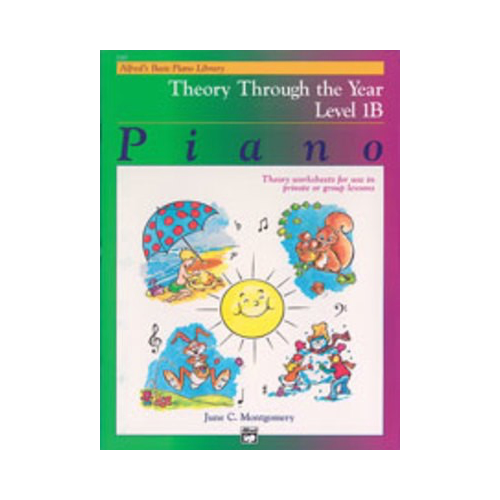 ABPL Theory Through the Year Book 1B - Piano Sheet Music and Method Book