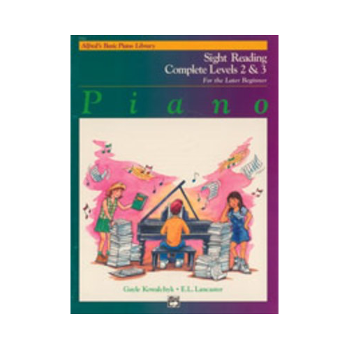 ABPL Sight Reading Book Complete Levels 2 and 3