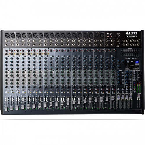 Alto Professional LIVE-2404 Mixer 24-Ch w/ Effects & USB