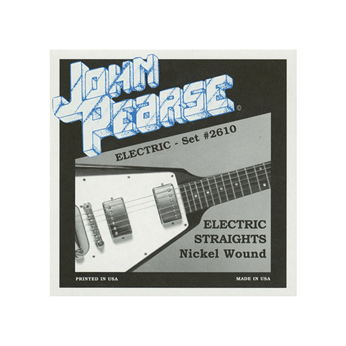 John Pearse Electric Set-Nickel Straights 11-50 2610