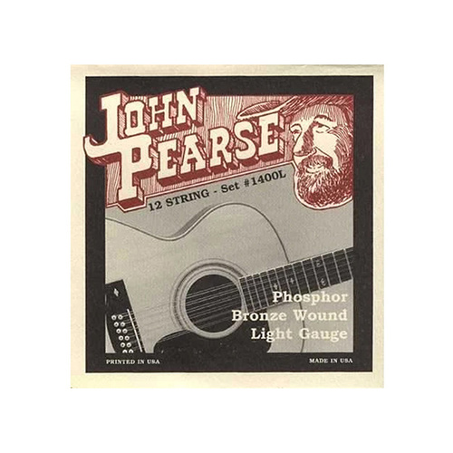 John Pearse 12-String Set Phos Bronze (10-47) 1400L