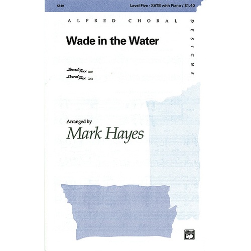 Wade in the Water SATB Choral Sheet Music