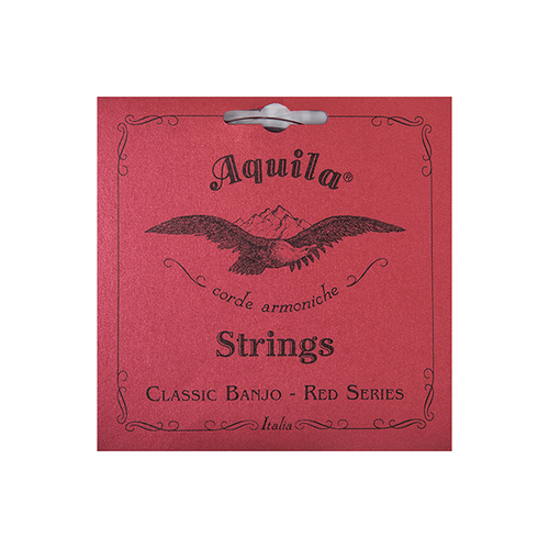 Aquila 5-String Banjo Red Set- Normal 11B