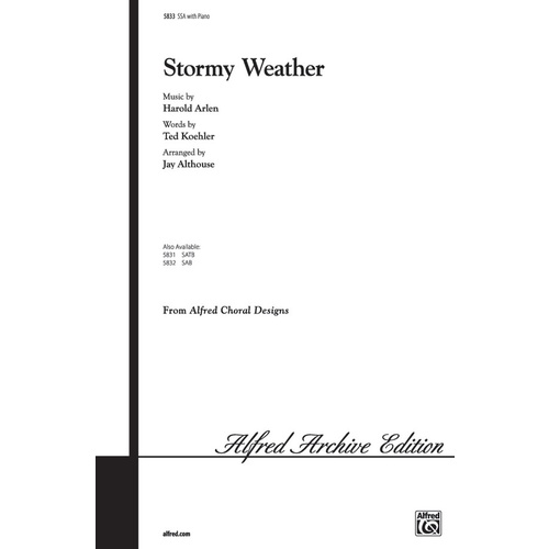 Stormy Weather Choral Sheet Music