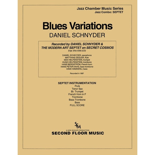 Blues Variations Jazz Combo Score/Parts