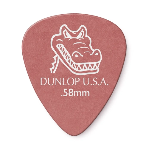 Jim Dunlop Gator Grip 0.58MM Pick  (Single)