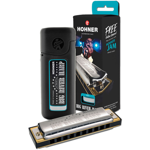 Hohner MS Series Big River Harmonica Key of Bb