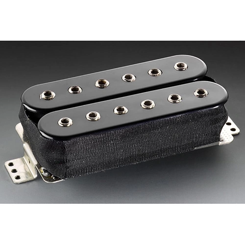 Schaller 212N Humbucker Pickup - 2-in-1 Electric Guitar Pickup with Adjustable Pole Pieces and Mini-Switch