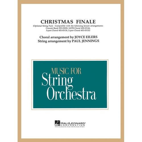 Christmas Finale String Orch (Opt Concert Band So Chl) (Set of Parts)