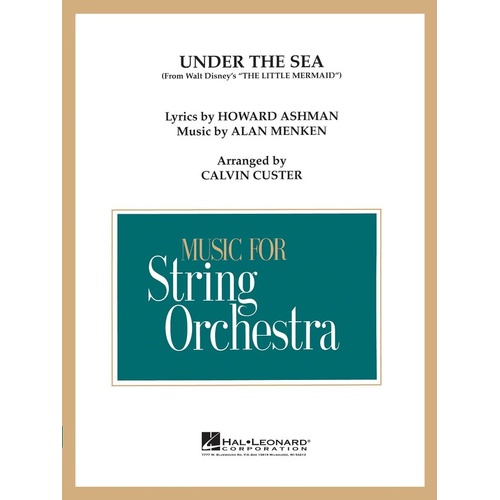 Under The Sea So2-3 Score/Parts (Pod) (Music Score/Parts)