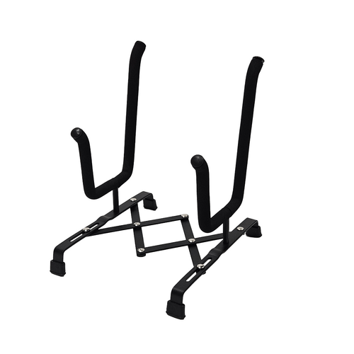 FPS Violin and Ukulele Expandable Stand, Lightweight and Foldable Instrument Holder with Protective Padding