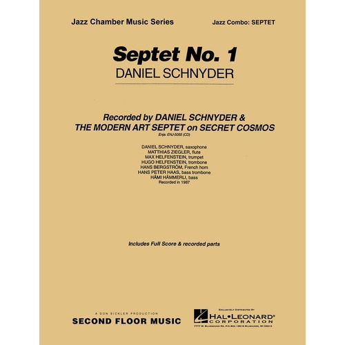 Septet No 1 Jazz Combo Score/Parts