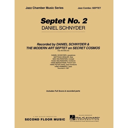 Septet No 2 Jazz Combo Score/Parts
