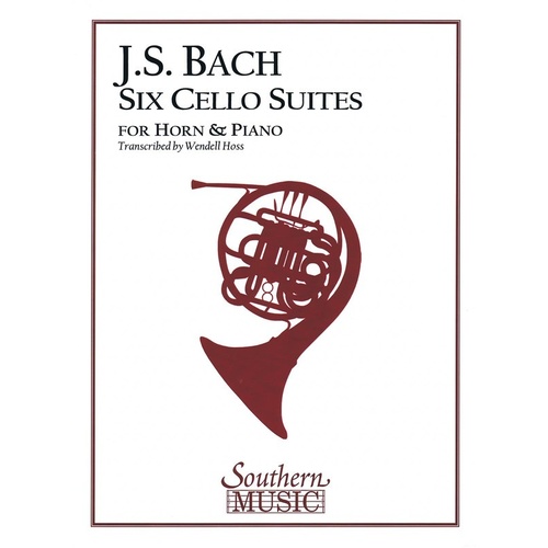 Suites Cellos Transcribed For Horn Ed Hoss Book