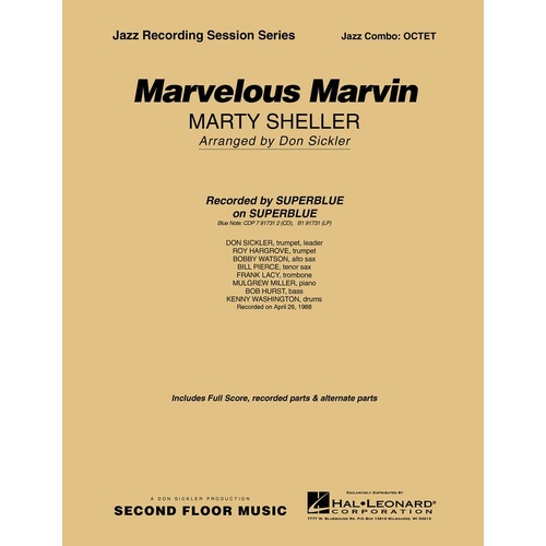 Marvelous Marvin Jazz Combo Score/Parts