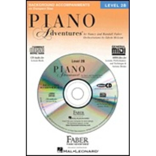 Piano Adventures Lesson Book 2B CD Only Original E (CD Only)
