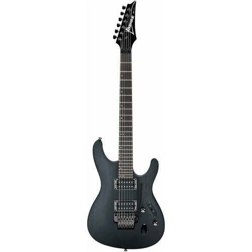 Ibanez S520 WK Electric Guitar (Weathered Black)