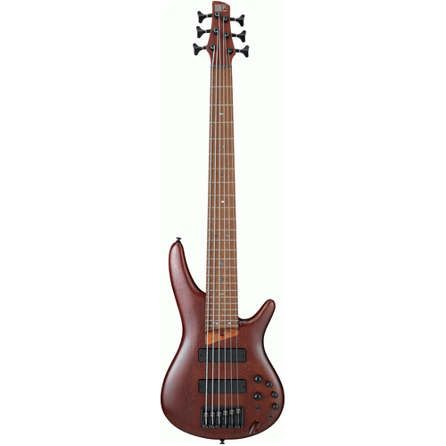 Ibanez SR506E BM Electric 6-String Bass (Brown Mahogany)