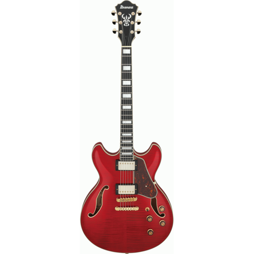 Ibanez AS93FM TCD Electric Guitar Transparent Cherry Red