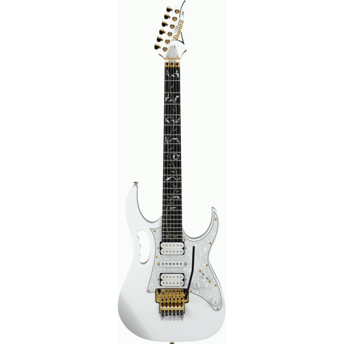 Ibanez JEM7VP WH Premium Steve Vai Signature Electric Guitar with Gig Bag