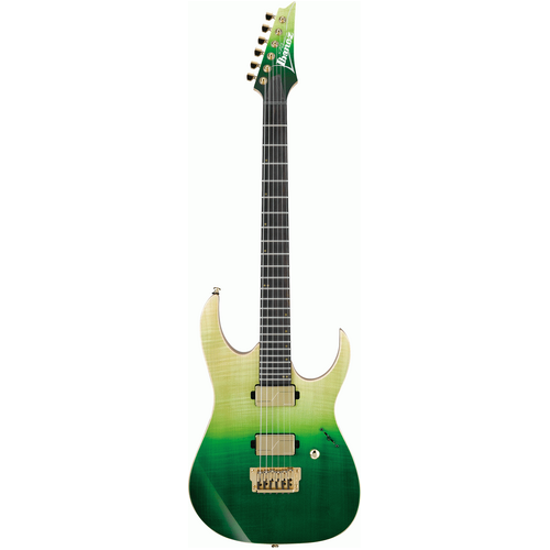 Ibanez LHM1 TGG Luke Hoskin Premium Electric Guitar W/Bag (Transparent Green Gradation)