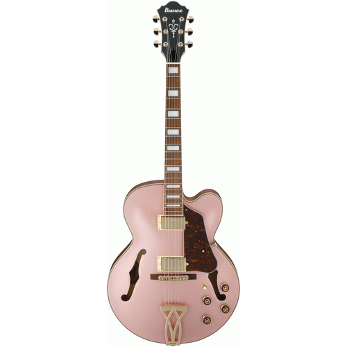 Ibanez AF75G RGF Artcore Guitar (Rose Gold Metallic Flat)