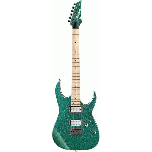 Ibanez RG421MSP TSP Electric Guitar (Turquoise Sparkle)