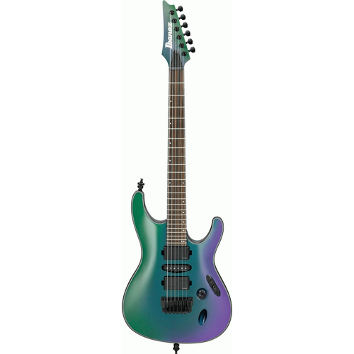 Ibanez S671ALB BCM Electric Guitar (Blue Chameleon)
