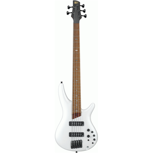 Ibanez SR1105B PWM Premium Electric 5-String Bass (Pearl White Matte)