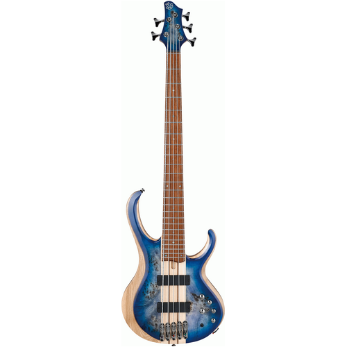 Ibanez BTB845 CBL Electric 5-String Bass (Cerulean Blue Burst Low Gloss)