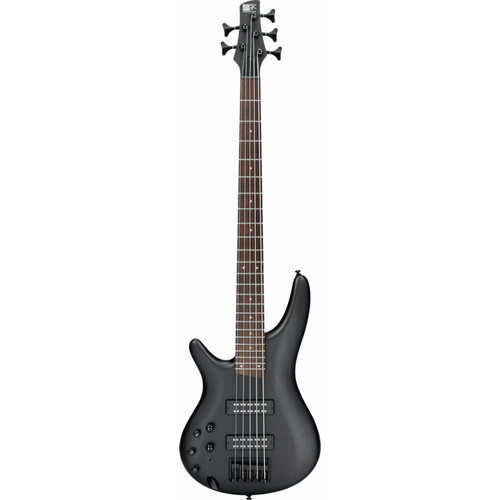 Ibanez SR305EBL WK5 5-String Electric Bass Guitar Left-Handed Weathered Black