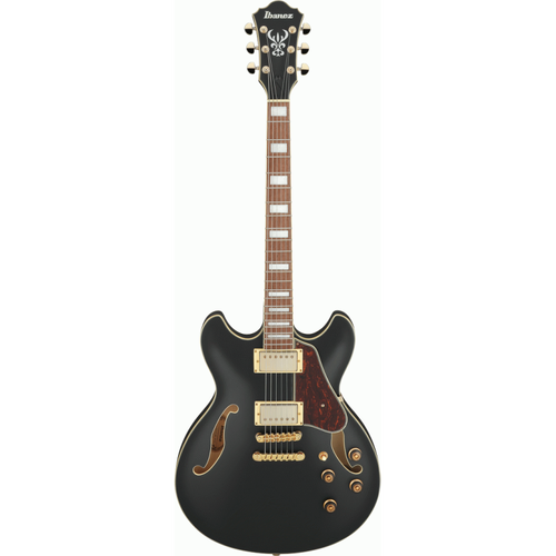 Ibanez AS73G BKF Artcore Electric Guitar Black Flat