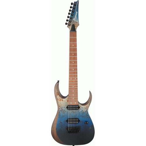 Ibanez RGD7521PB Electric Guitar Deep Seafloor Fade Flat 26.5" Scale