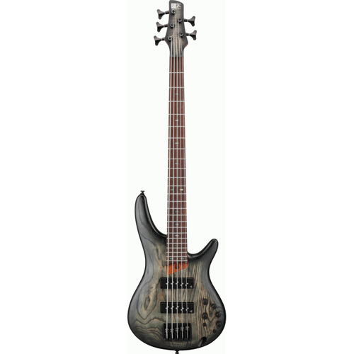 Ibanez SR605E BKT Electric 5-String Bass Guitar Black Stained Burst