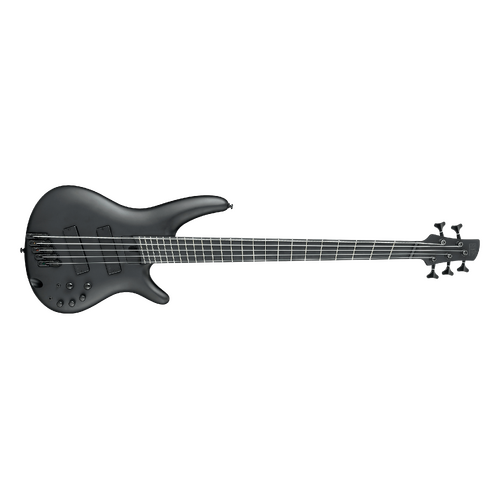 Ibanez SRM5625EX 5 String Multi Scale Electric Bass Guitar Black Satin