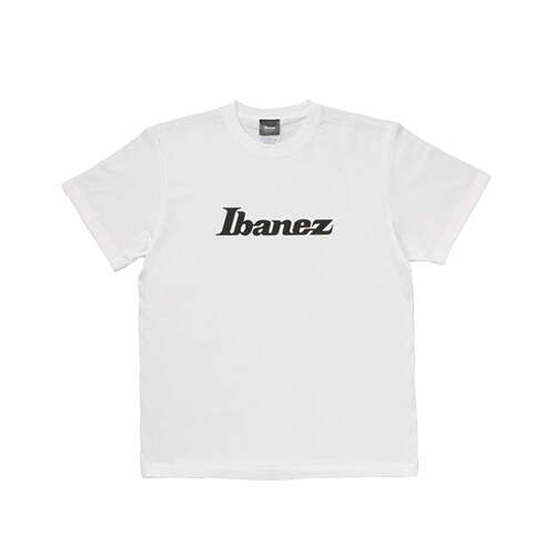 Ibanez IBAT008XXL White T-Shirt Black Logo XX-Large