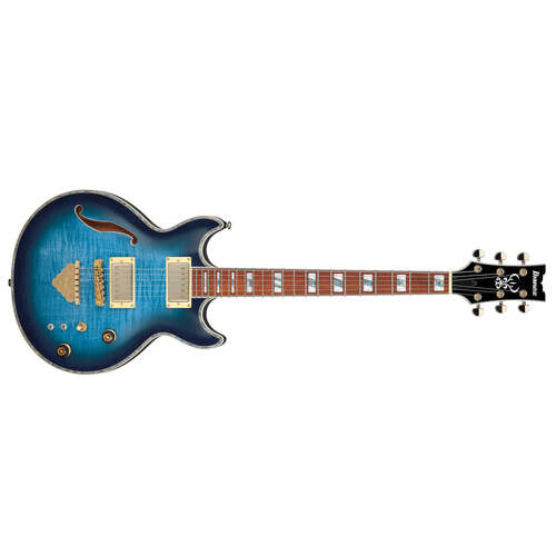 Ibanez AR520HFM Electric Guitar Semi-Hollow Light Blue Burst