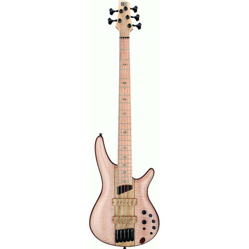 Ibanez SR5FMDX2 Premium Bass Guitar Natural Low Gloss w/ Gigbag